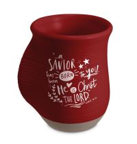 Cana din ceramica - A Savior has been born - Handwarmer
